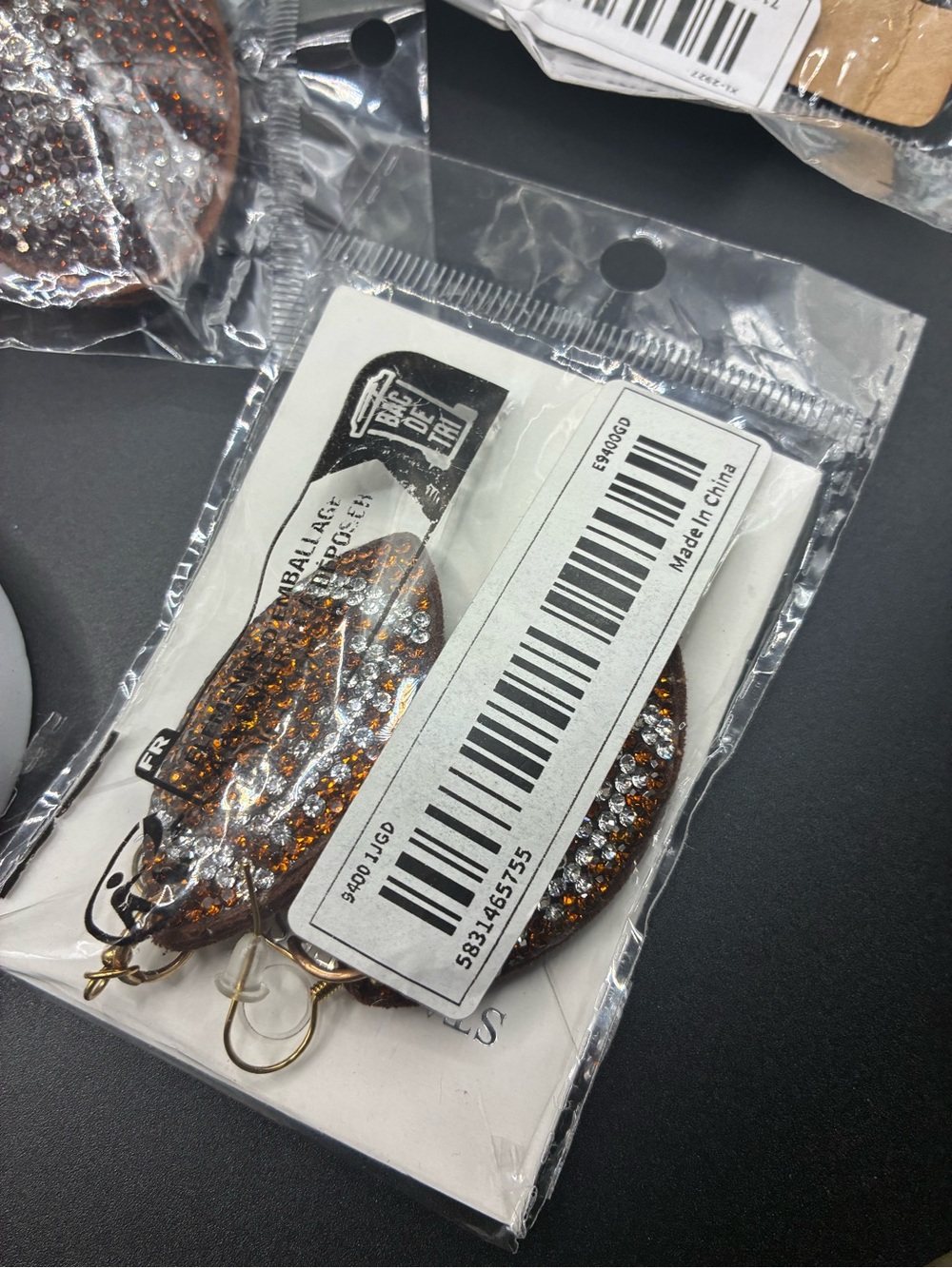 Universal Thread Clear Crossbody Tote with Tan Trim NWOT bonus items included - Picture 10 of 12